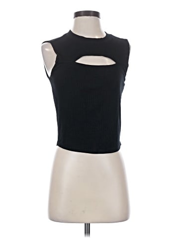 Aqua Sleeveless Top (view 1)