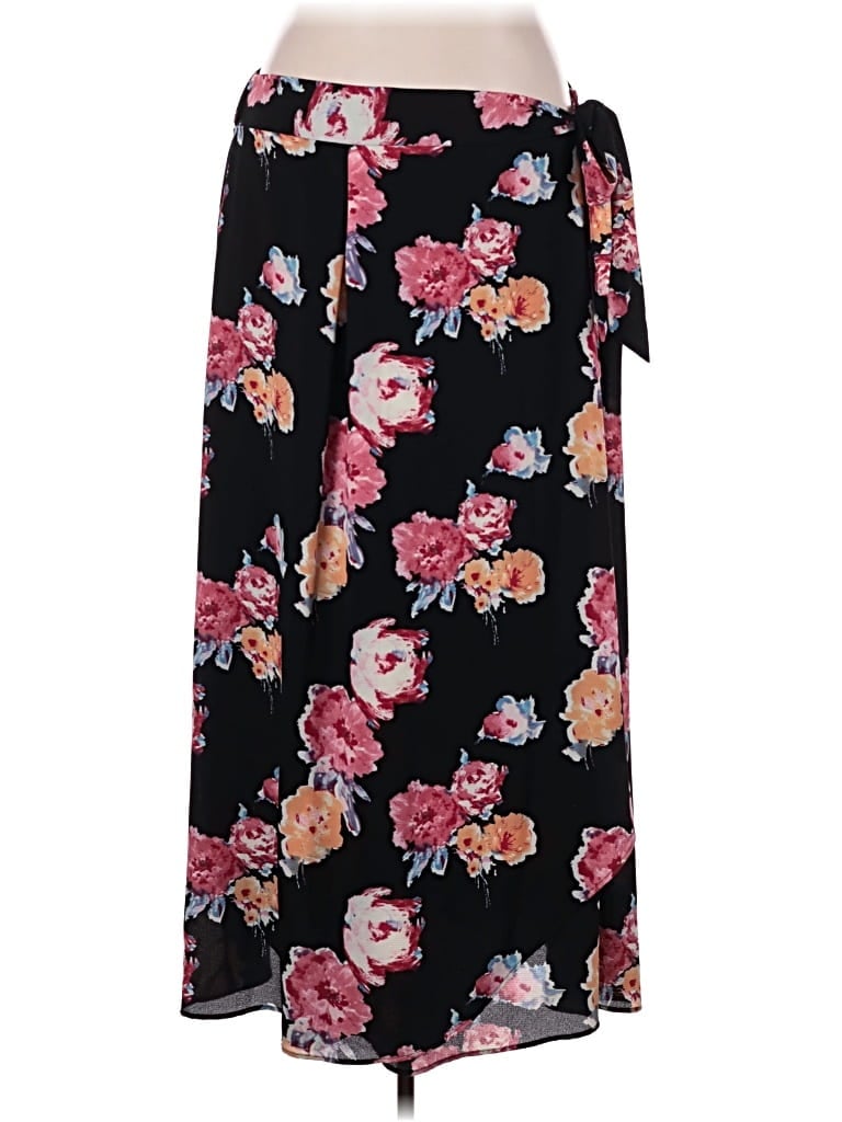 Pre-owned Kiyonna Casual Skirt In Black