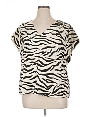 RACHEL Rachel Roy Short Sleeve Blouse (view 1)