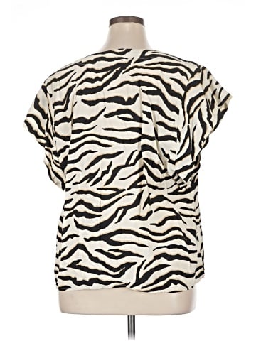 RACHEL Rachel Roy Short Sleeve Blouse (view 2)