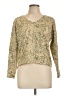 Axcess Paisley Tan Pullover Sweater Size L - photo 1