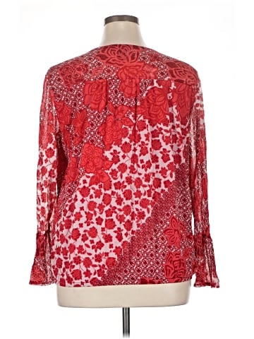 INC International Concepts Long Sleeve Blouse (view 2)