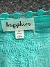 Assorted Brands 100% Polyester Teal 3/4 Sleeve Blouse Size M - photo 7