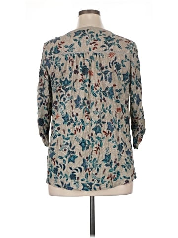 Vintage America Blues 3/4 Sleeve Blouse (view 2)