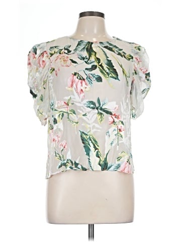 Amanda Uprichard Short Sleeve Blouse (view 1)