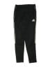 Adidas 100% Polyester Black Track Pants Size M (youth) - photo 1