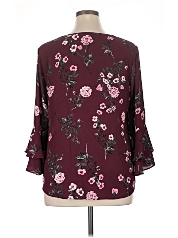 Krazy Kat 3/4 Sleeve Blouse (view 2)