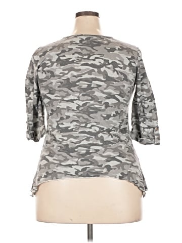 Knitworks 3/4 Sleeve Top (view 2)