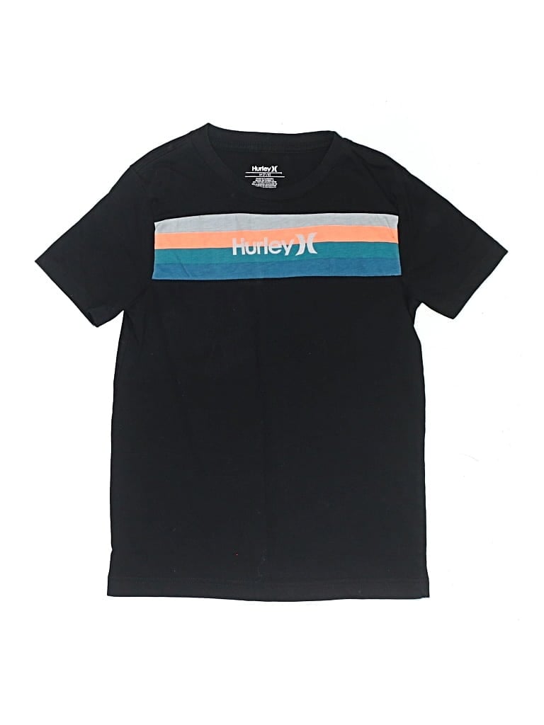 Pre-owned Hurley Kids'  Short Sleeve T-shirt In Black