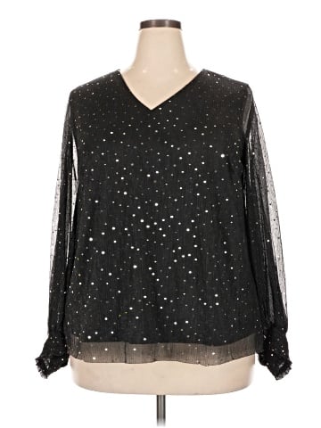 Halogen Long Sleeve Blouse (view 1)