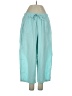 Basic Editions 100% Cotton Teal Casual Pants Size S - photo 1