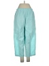 Basic Editions 100% Cotton Teal Casual Pants Size S - photo 2