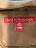Saks Fifth Avenue 100% Polyurethane Brown Jacket Size L - photo 6