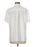 Maison d' Amelie 100% Polyester Solid Ivory Short Sleeve Blouse Size M - photo 2