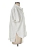 Maison d' Amelie 100% Polyester Solid Ivory Short Sleeve Blouse Size M - photo 4