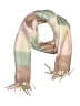 Unbranded Checkered-gingham Yellow Tan Scarf One size - photo 1