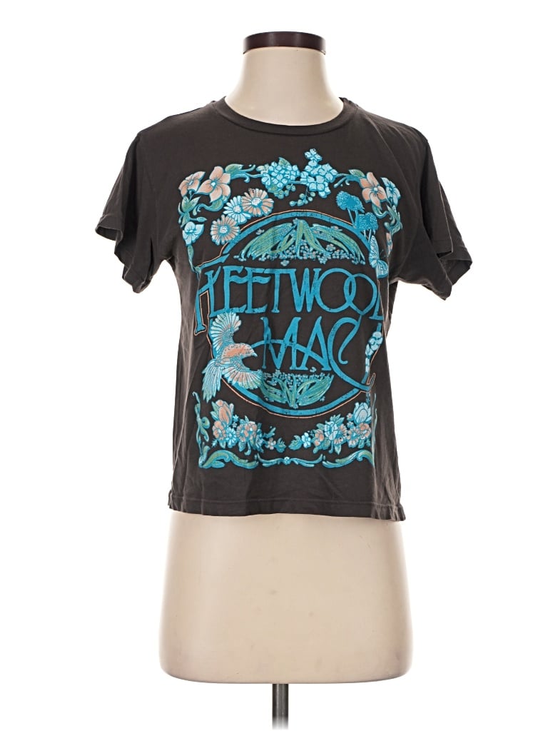 Pre-owned Letluv Short Sleeve T-shirt In Black