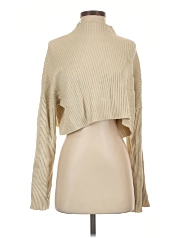 Olivaceous Turtleneck Sweater (view 1)