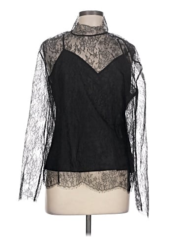 Lafayette 148 New York Long Sleeve Blouse (view 1)
