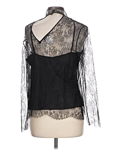 Lafayette 148 New York Long Sleeve Blouse (view 2)