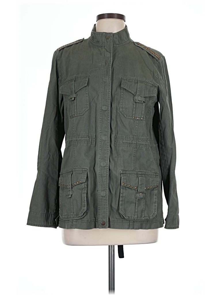 Pre-owned Democracy Jacket In Green
