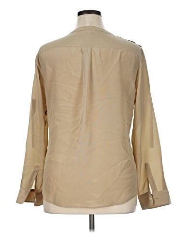 Banana Republic Heritage Collection Long Sleeve Silk Top (view 2)