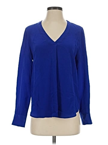 J.Crew Long Sleeve Silk Top (view 1)