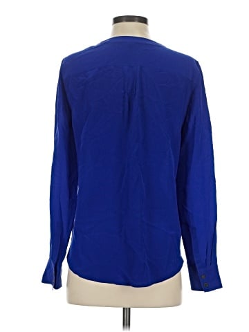 J.Crew Long Sleeve Silk Top (view 2)