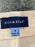 Andy & Evan Ivory Khaki Shorts Size 7 - photo 3