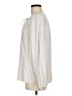 Ann Taylor LOFT 100% Polyester Ivory Long Sleeve Blouse Size M - photo 5