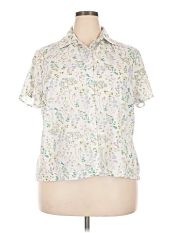 White Stag Short Sleeve Blouse (view 1)