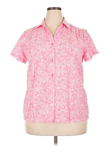 White Stag Short Sleeve Blouse (view 1)