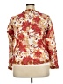 Boston Proper 100% Polyester Print Red Jacket Size 18 - photo 2