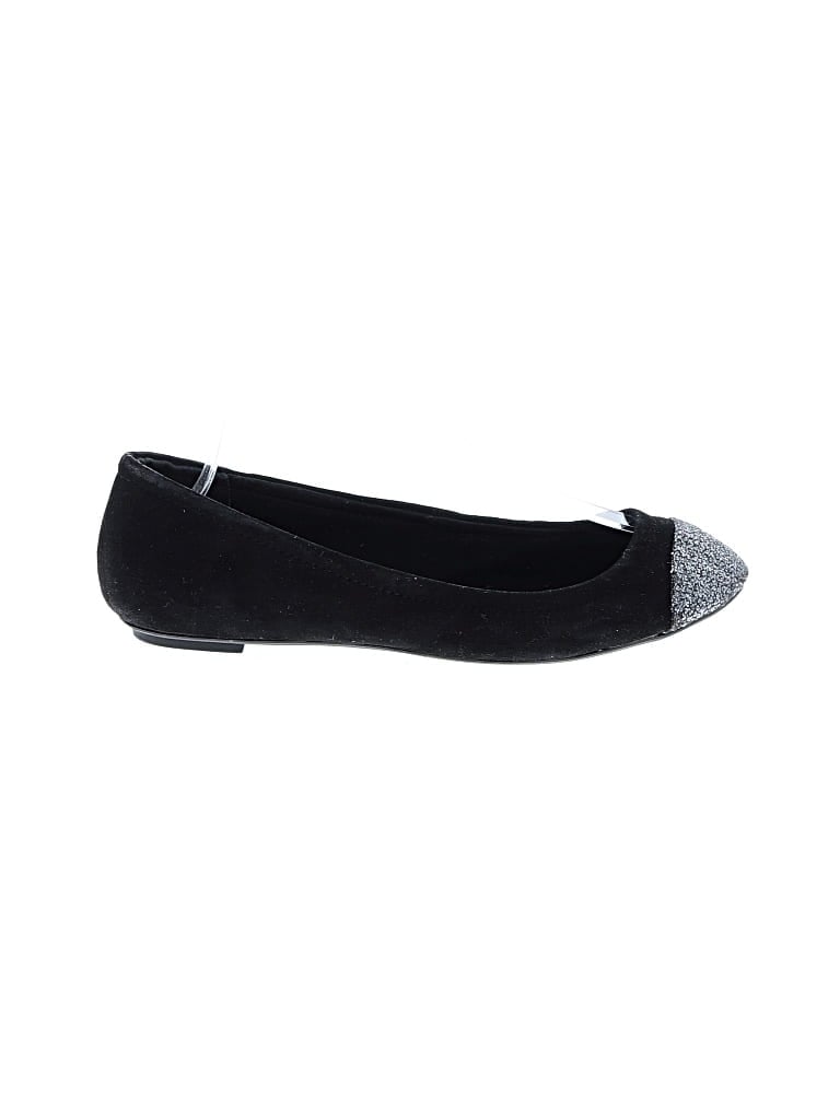 Pre-owned Ann Taylor Flats In Black