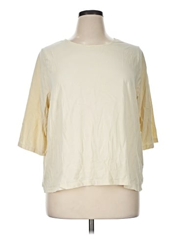 SUPREMA Essentials by Catherines 3/4 Sleeve T-Shirt (view 1)