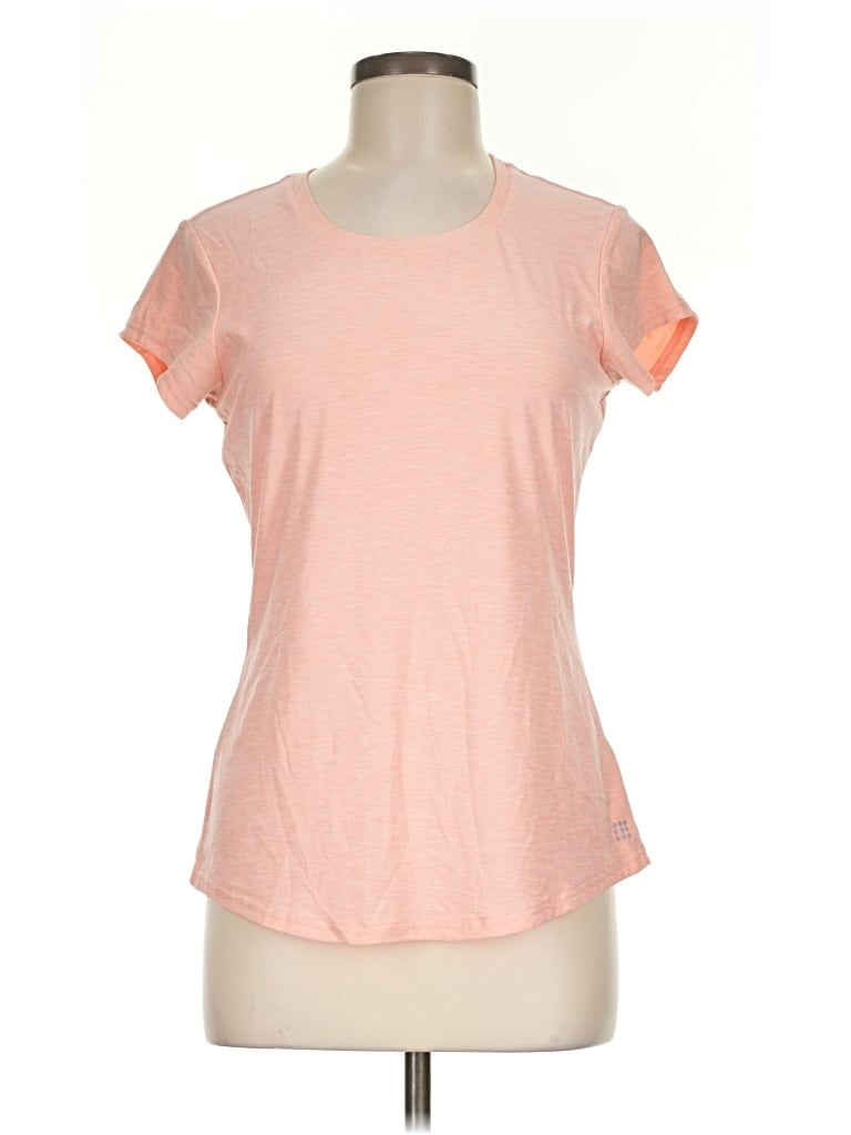 Pre-owned Title Nine Active T-shirt In Orange