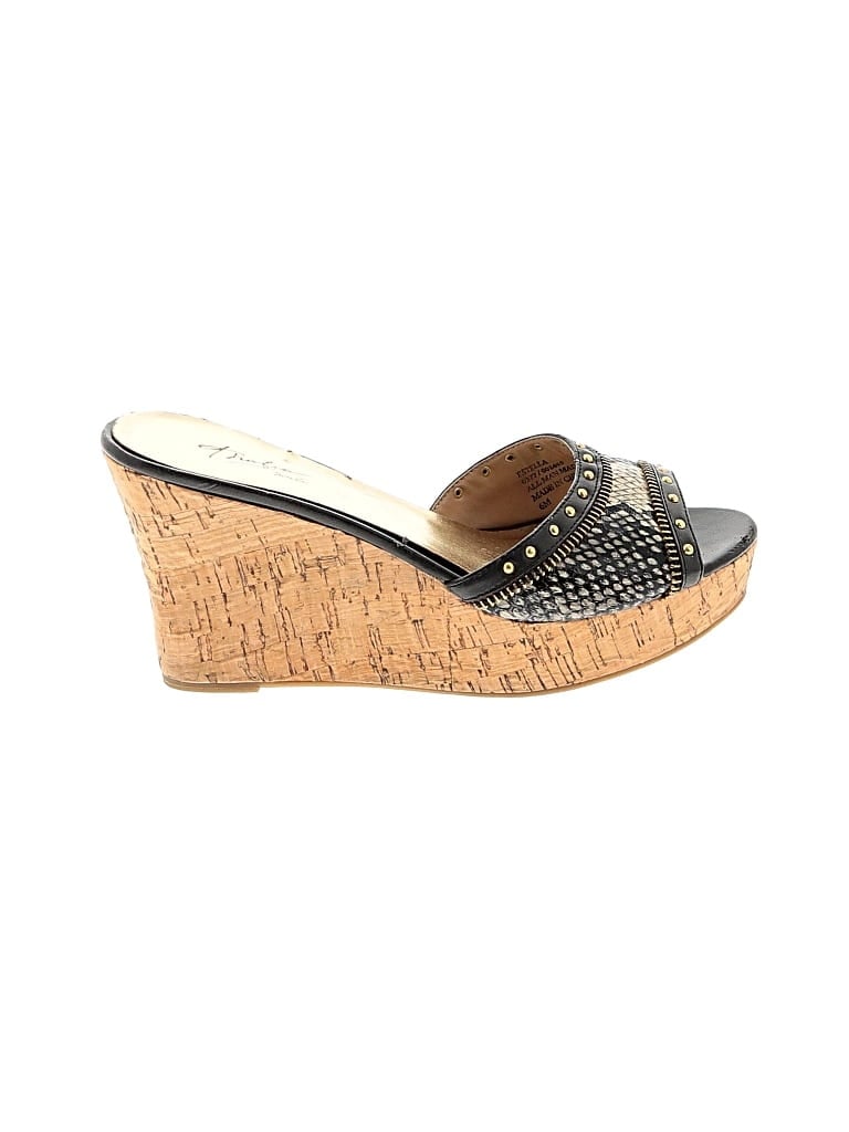 Pre-owned Thalia Sodi Wedges In Tan