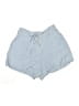 Ann Taylor LOFT Solid Blue Shorts Size 6 - photo 1