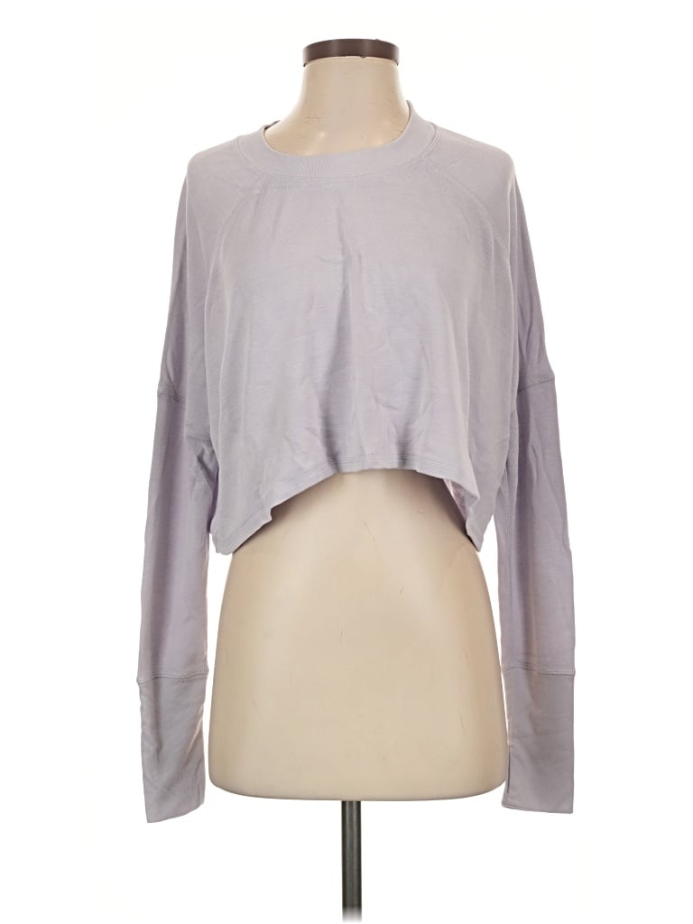 Pre-owned Fp Movement Long Sleeve T-shirt In Gray