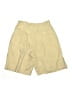 Gap 100% Linen Solid Tan Khaki Shorts Size 9 - 10 - photo 2