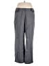 Larry Levine Chevron-herringbone Gray Casual Pants Size 14 - photo 1