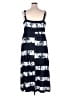 Unbranded 100% Polyester Tie-dye Blue Casual Dress Size 3XL - photo 2