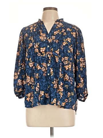 NANETTE Nanette Lepore 3/4 Sleeve Blouse (view 1)