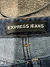 Express Jeans Solid Blue Jeans Size 10 - photo 7