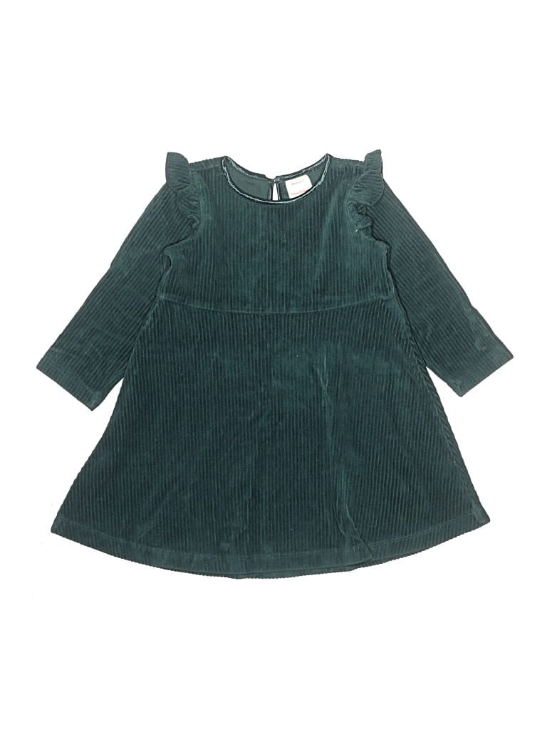 Pre-owned Hanna Andersson Kids' Dress In Teal