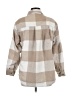 Love Tree 100% Polyester Plaid Tan Coat Size M - photo 2