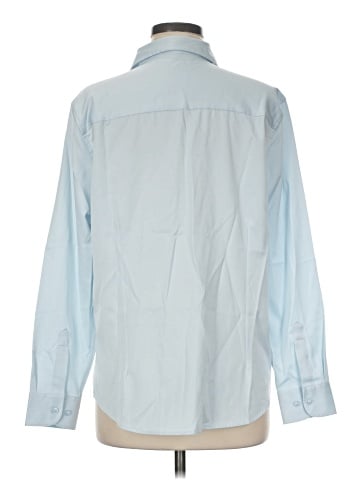 Unbranded Long Sleeve Button-Down Shirt (view 2)