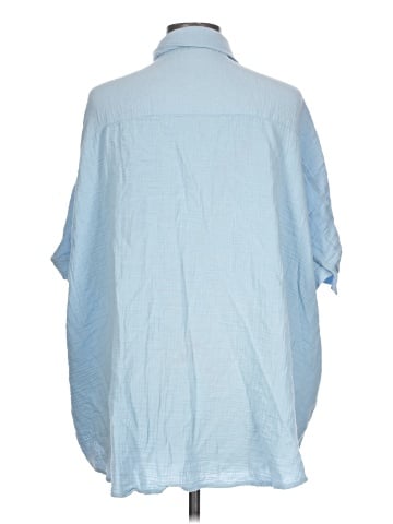Unbranded 3/4 Sleeve Button-Down Shirt (view 2)