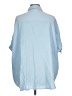 Unbranded 100% Cotton Blue 3/4 Sleeve Button-Down Shirt Size L - photo 2