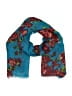 Unbranded Floral Teal Scarf One size - photo 1